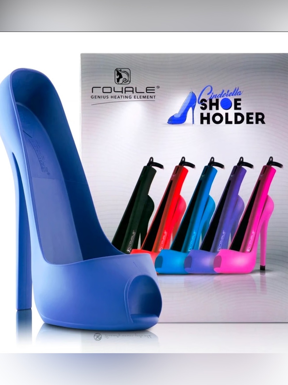 Royale Cinderella Shoe Holder for Hot Tools
 - Blue